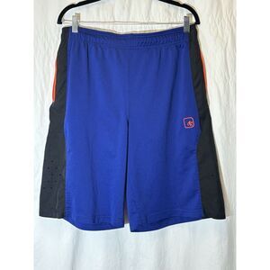 And1 Mens "Flash Cut" Royal Blue Mesh‎ 11" Inseam Basketball Shorts Medium AA13